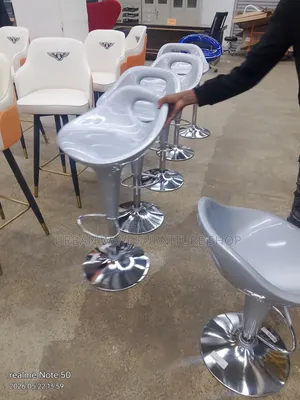 Grey Stylish Bar Stools