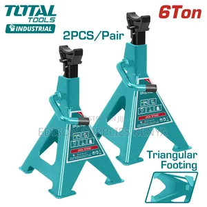Jack Stands Total 6ton Jack Stand Pair Car Lifting Stands 6 Tonnes