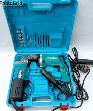Makita Combo Drill and Grinder 4inch Grinder Plus 1630 Drill