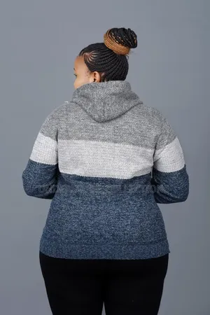 Unisex Premium Quality Stripped Zipper Sweaters