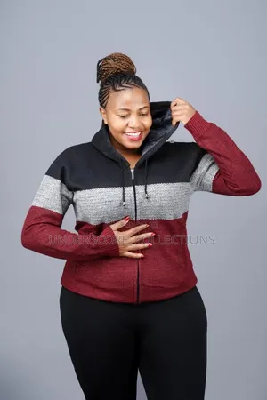 Unisex Premium Quality Stripped Zipper Sweaters
