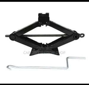 2ton Manual Scissor Jack With Metallic Lifting Handle