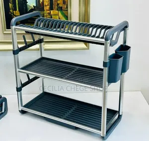 3, Tier Aluminum Dish Rack