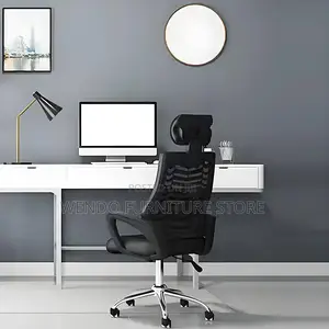 Office Chairs; Ergonomic Executive Headrest Mesh Office Chairs