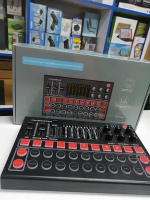 Rechargeable Live Podcast Sound Card