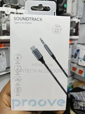 Proove Usb Type C to 3.5mm Aux Audio Cable - 1m Braided