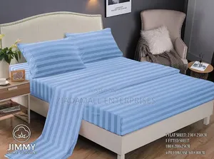 7 Striped Bedding Set – 6 Piece Home 2 Bedsheets and 4 Pillow Cases