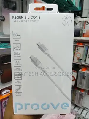 Cable Proove Regen Silicone Type-C to Type-C 60w (2m)