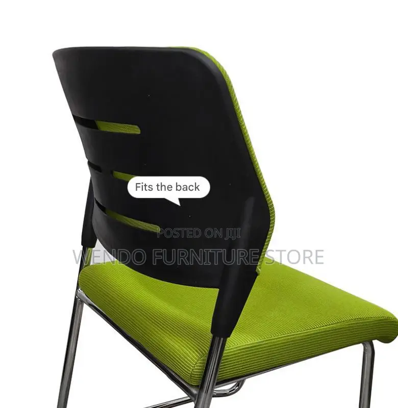Office Chairs; Visitors Fabric Armless Reception Chair