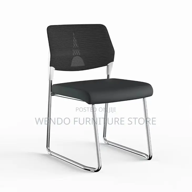 Office Chairs; Visitors Fabric Armless Reception Chair