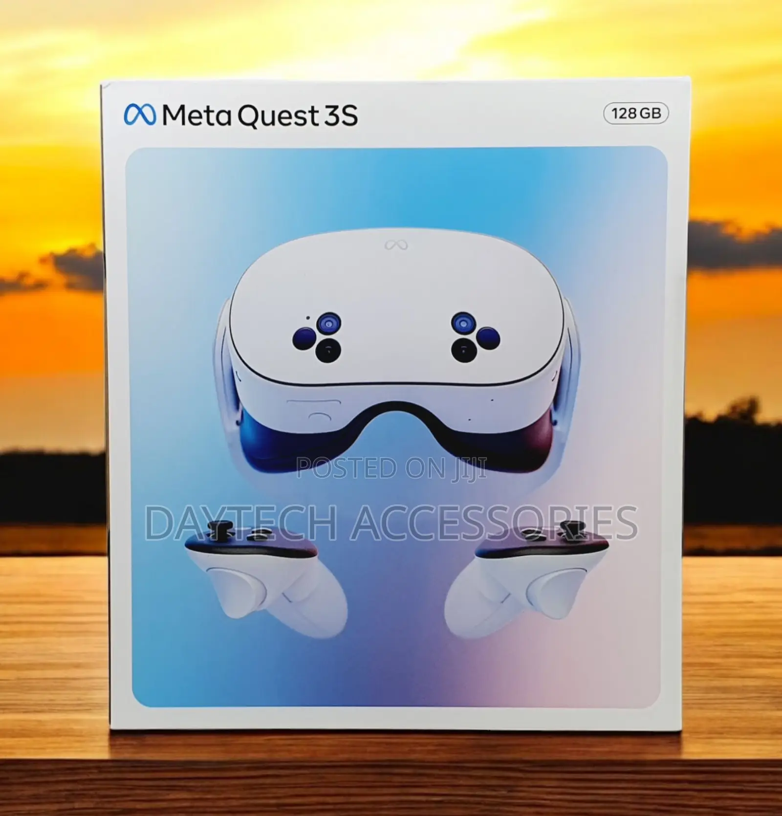 This Is a Meta Quest 3s 128gb Vr Headset and Controller Bundle.