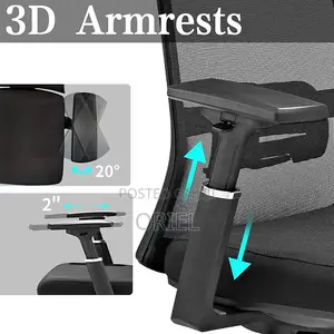 Office Chair : Ergonomic High Back Mesh Chair