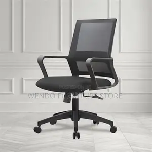 Office Chairs; Fabric Mesh Office Captains Swivel Chairs