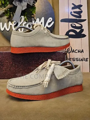 Quality Casual Leather Clarks Wallabies Sneakers