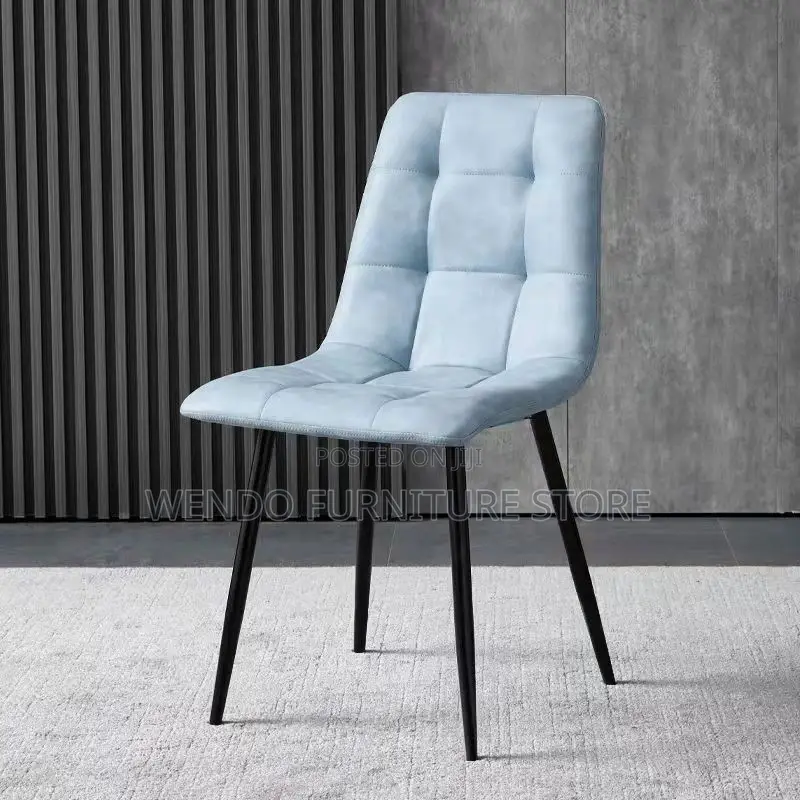 Dining Chairs; Leather Elegant Style Dining Chairs