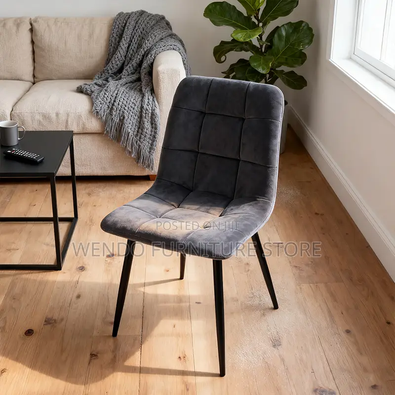 Dining Chairs; Leather Elegant Style Dining Chairs
