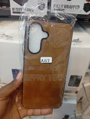 Samsung Galaxy A57 Distressed Finish That Mimics Genuine Leather Case