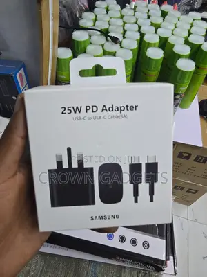 Samsung 25w Pd Charger Type-C to Type-C Fast Charging Set
