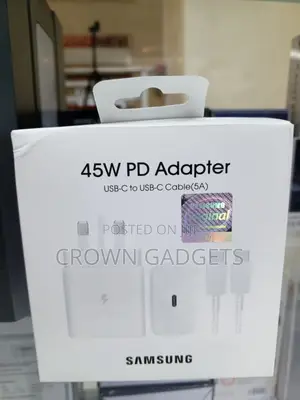Samsung 45w Pd 3.0 Fast Charging Adapter Type-C Set