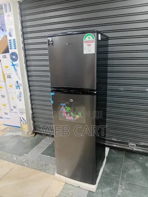 Von 166l Double Door Fridge With Freezer Top