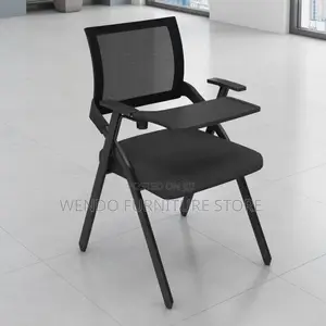 Office Chairs Foldable School Office Chairs With Book Pad
