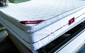 6*6-10 Inches ** Orthopedic Spring Mattress - Grey, Firm, 35-65kg,