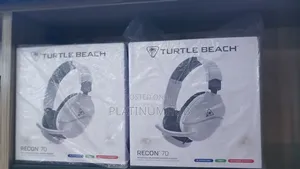 White Recon 70 Wired Gaming Headsets by Turtle Beach