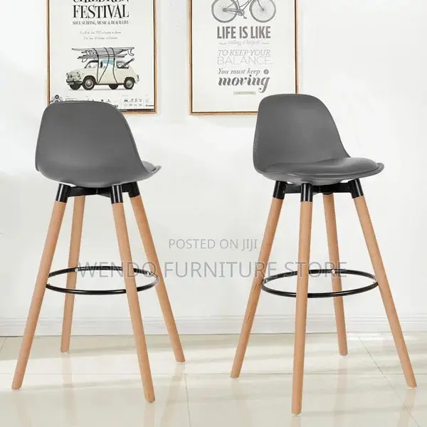Dining Chairs; Kitchen Eames Barstool Chairs