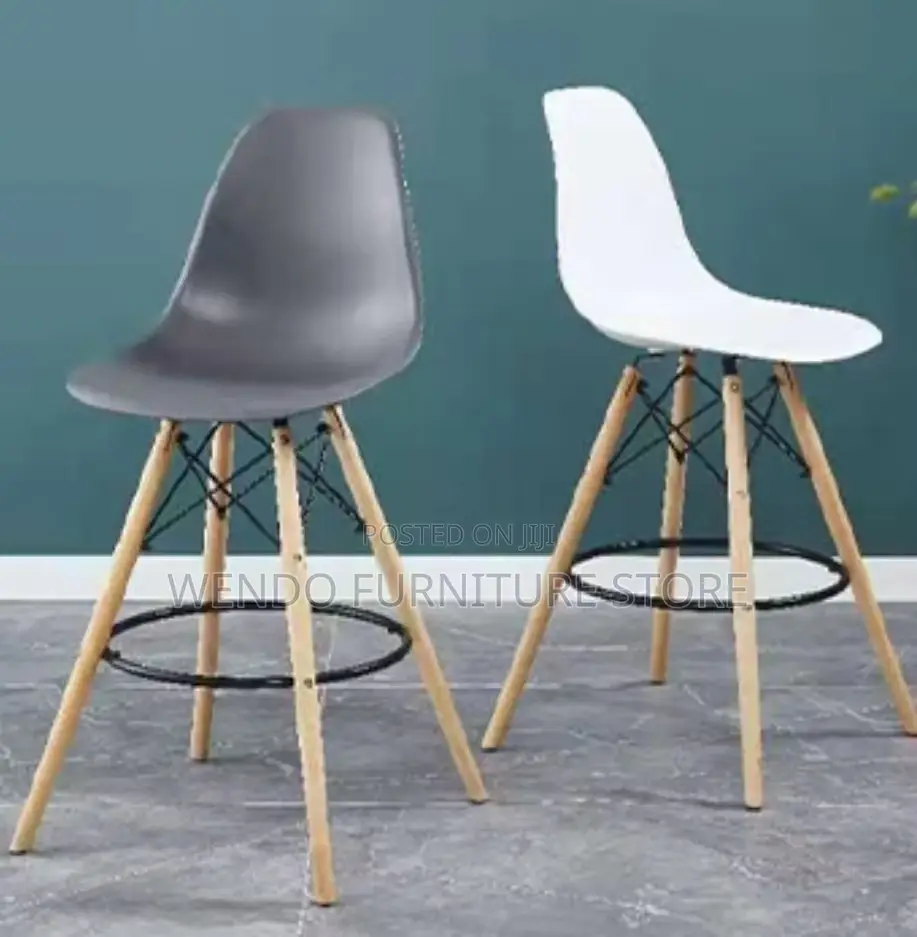 Dining Chairs; Kitchen Eames Barstool Chairs