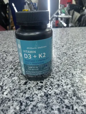 Vitamin D3 + Capsules :Bone, Heart Immune Support Formula