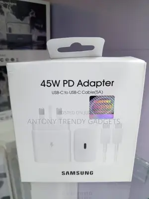 Samsung 45w / 25w Usb-C Fast Charging Wall Adapter and Cable Set