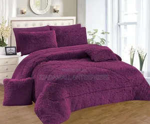 Fluffy Duvet Fluffy Duvet Set,4 Pillow Cases,1 Bedsheet and 1 Duvet