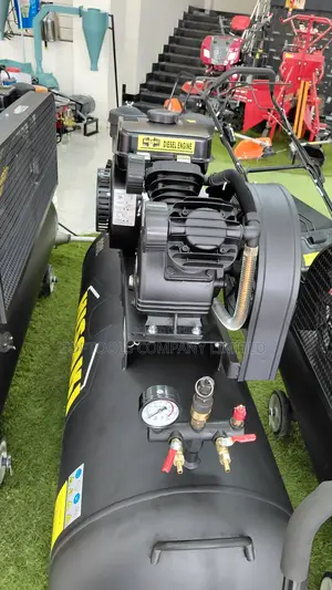 Hisaki Japan 2 in 1 Compressor 200 Litres With Diesel Engine 8.5hp
