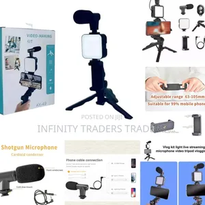 Ay-49 Video Making Kit With Microphone