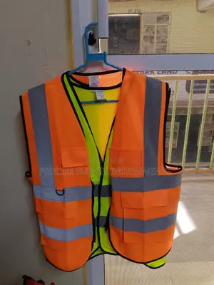 Construction Reflective Vest Without Storage Pockets