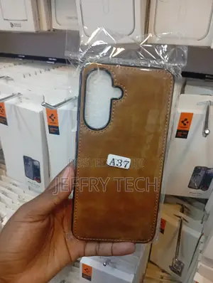 Samsung A37 Matte Finish Leather Case