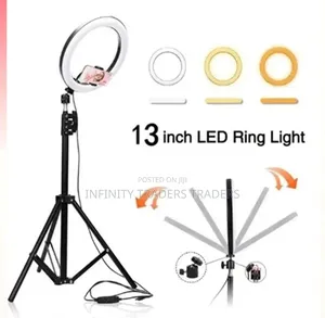 Bluetooth Enabled 13-Inch Led Ringlight
