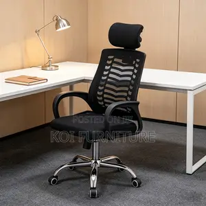 Office Chair : L12 High -Back Ergonomic Mesh Office Chair