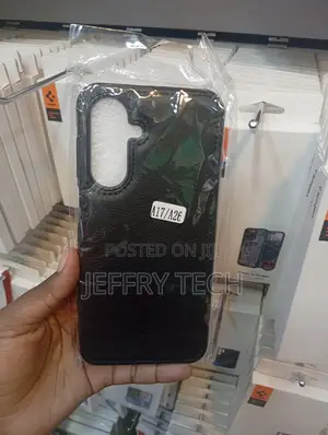 Samsung Galaxy A17 Premium Puffer Leather Finish Back Cover