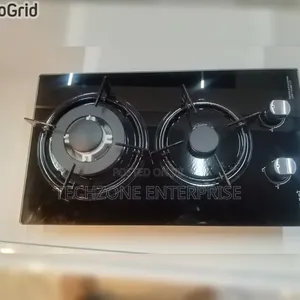 Bolesi Built in 2 Gas Burners Quality Tampered Glass Hob Cooker 