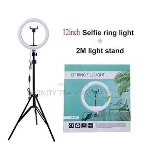 Bluetooth Enabled 12-Inch Led Ringlight