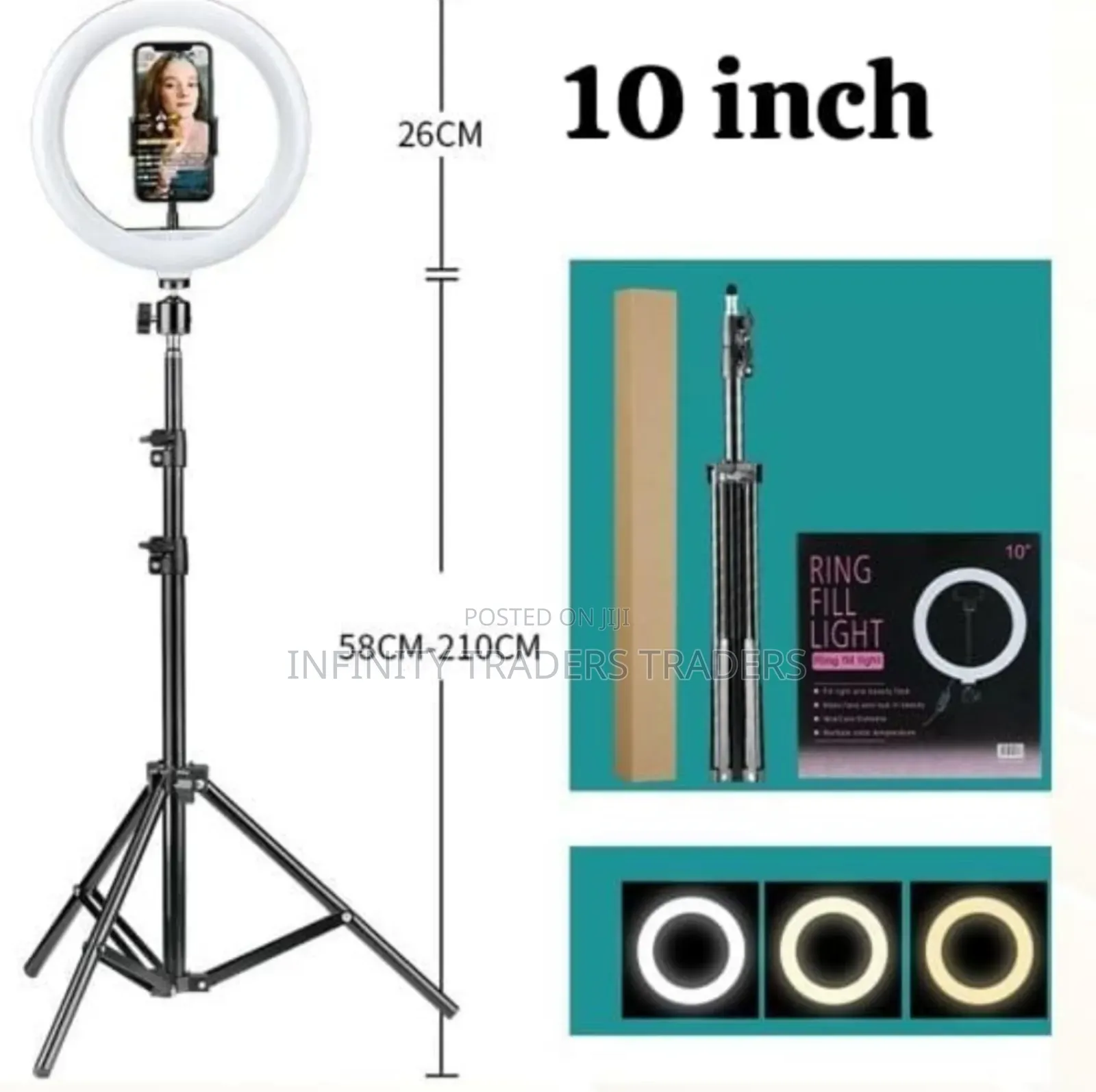 10-Inch Led Ringlight Fill Light