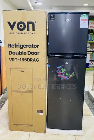 Von VRT-166drag Top Mount Freezer 166l - Grey