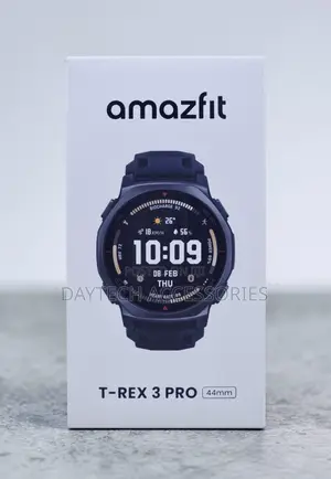 This Is an Amazfit T-Rex 3 Pro 44mm Rugged Outdoor Smartwatch.