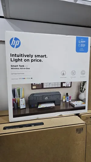 Hp Smart Tank 581 3-in-1 Printer Aio Coloured