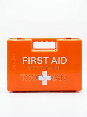 Professional Portable Emergency First Aid Kit - Orange Case