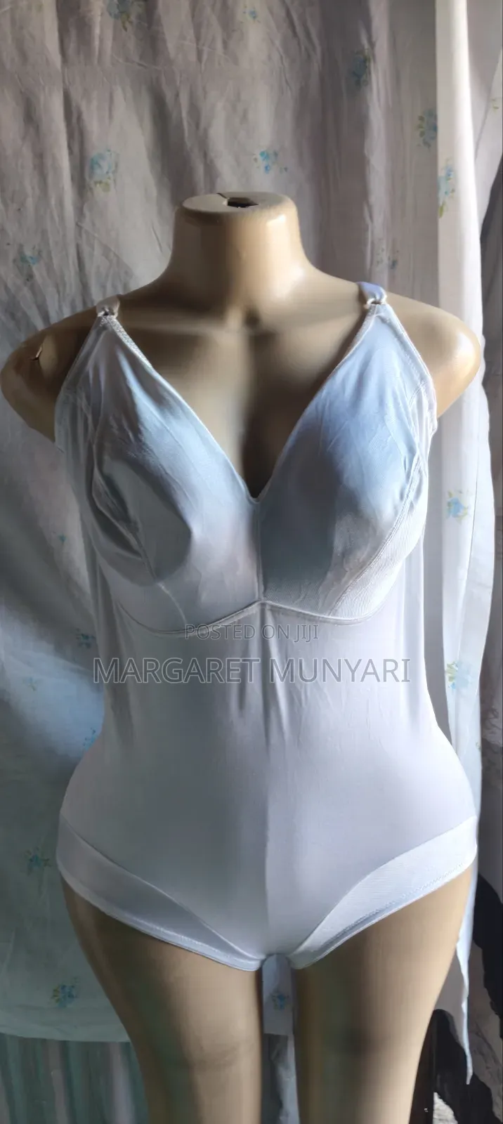 White and Black Full Corset Plain