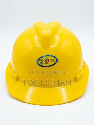 Industrial Safety Hard Hat Helmet - Yellow Kebs Certified