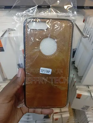 iPhone 7 Plus and 8 Plus Brown, Generic Pu Leather Phone Case