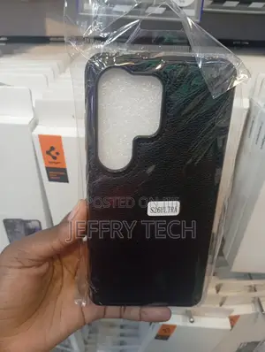 Samsung Galaxy S26 Ultra Textured Leather Finish Cover